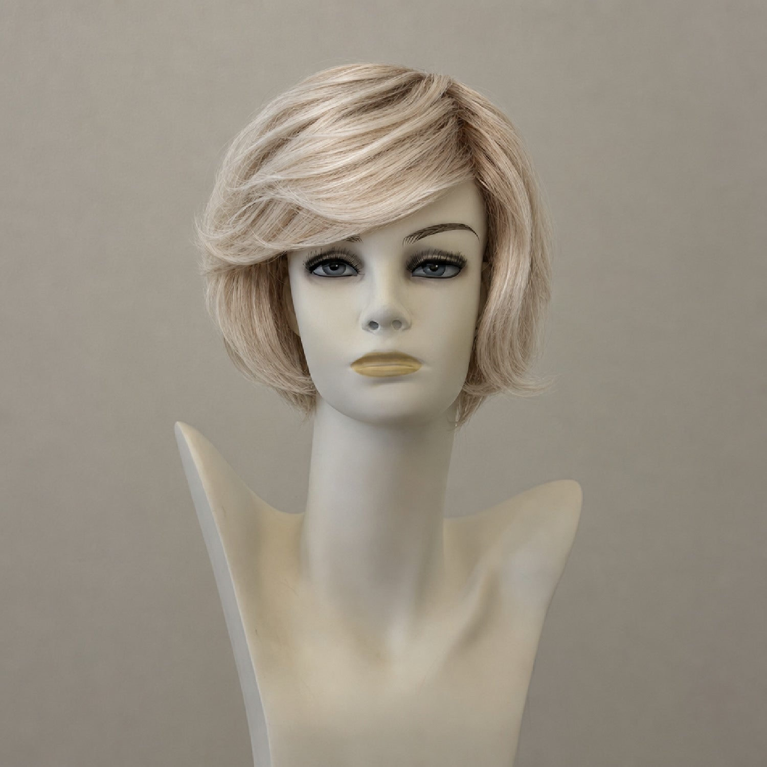 Dunkelbraune Bob-Perücke Catwalk Deluxe mit Wurzelansatz