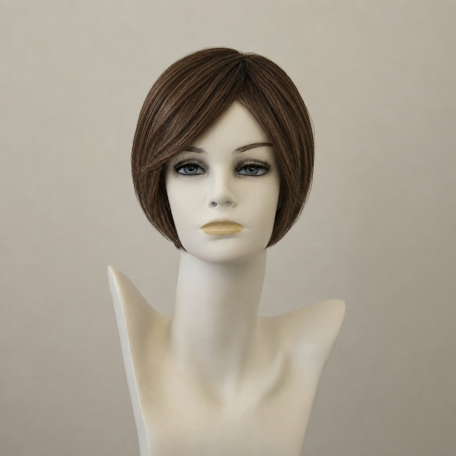Kurze blonde Perücke Catwalk Small Mono, stufig geschnitten, natürlich wirkend