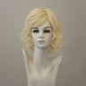 Perücke L22 Celebrity Mono Lace dunkelblond schulterlang mit Pony
