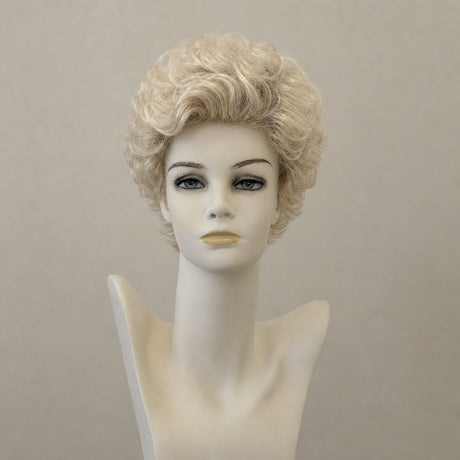 Bob-Perücke Celina Lace Champagne Mix, kurz und schulterlang