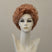 Mittellange Perücke Celina Lace in Ginger Rooted, gesträhnt