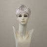 Cella Mono ash grey mix Echthaarperücke, schulterlang, stufig geschnitten