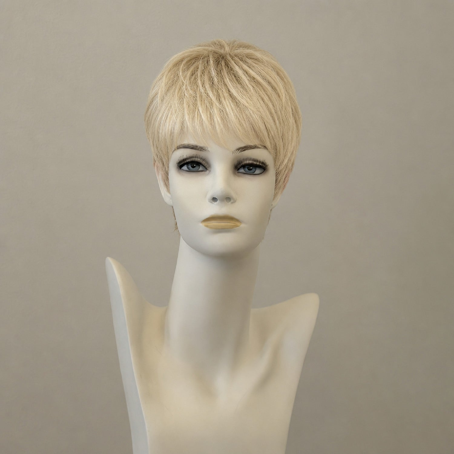 Cella Mono Perücke in Sahara Beige Mix, schulterlang, mit Monofilament