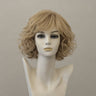 Lange Perücke Chantal, braune Highlights, mittellang, Lace-Front