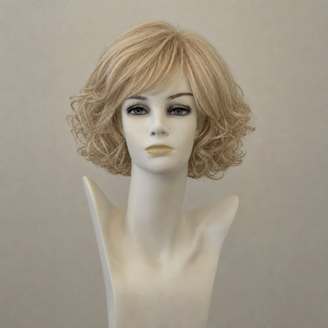 Chantal Mono Lace Perücke, lang, seidig braun mit Highlights