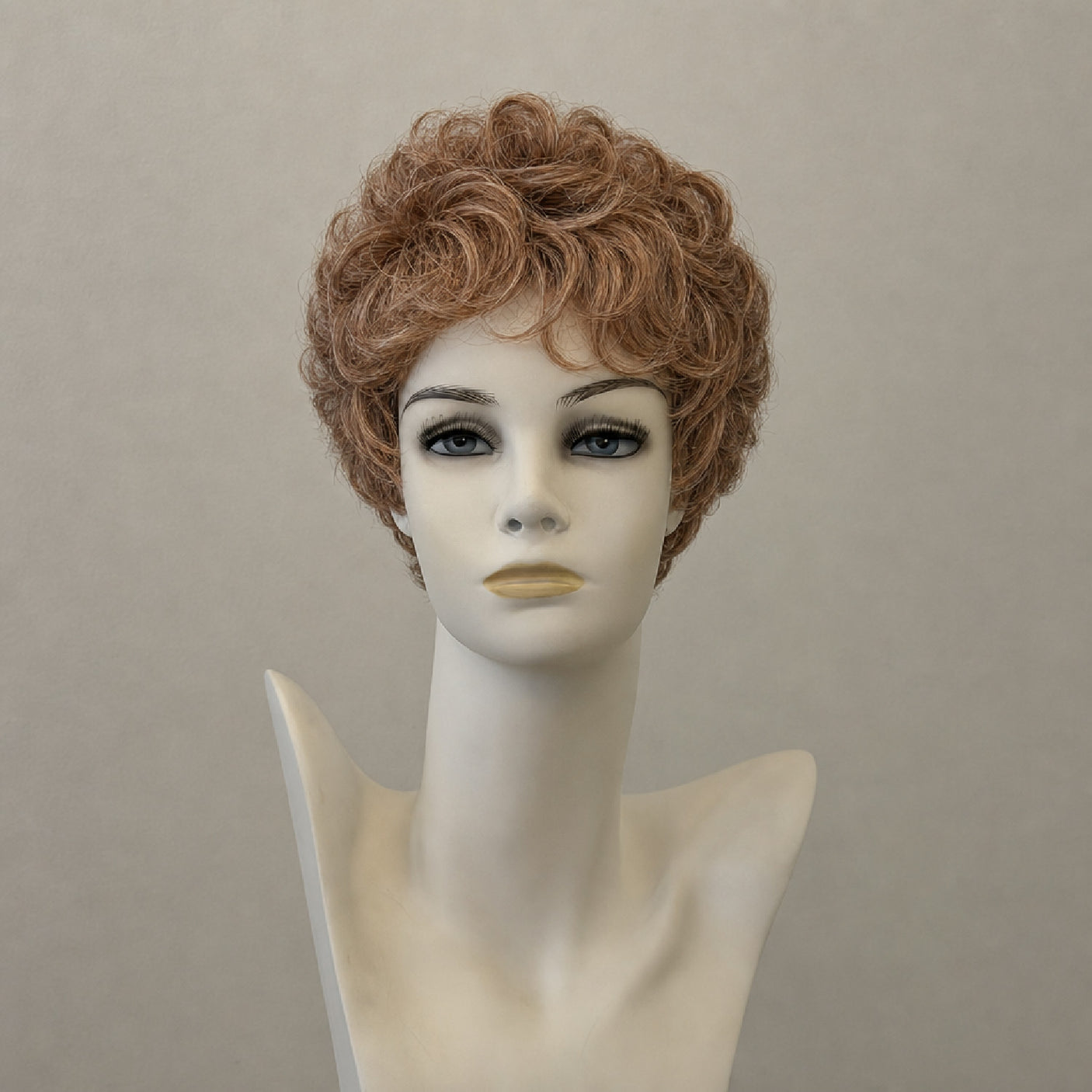 Kurze blonde Damenperücke Charme G30 mit Pony