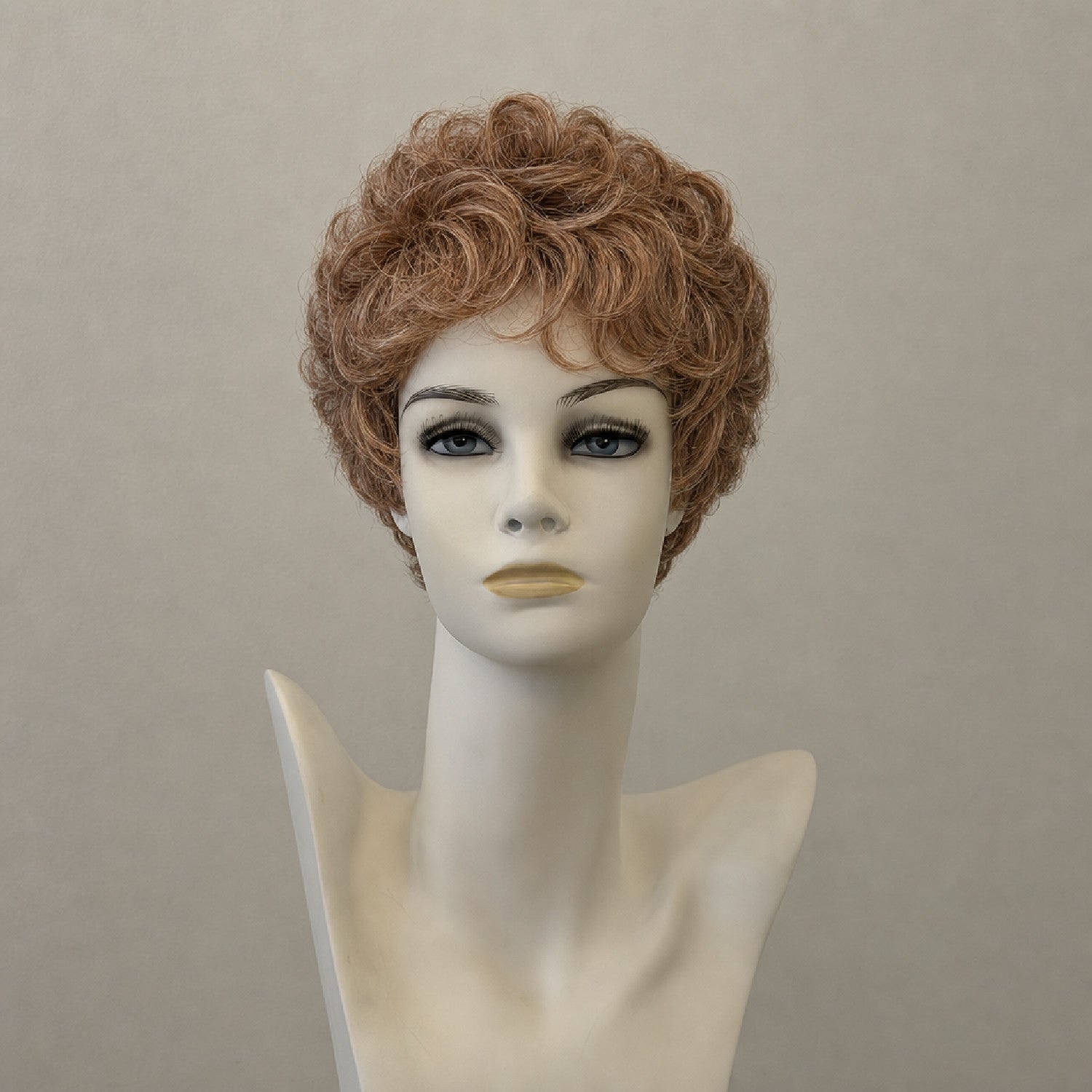 Kurze blonde Damenperücke Charme G30 mit Pony