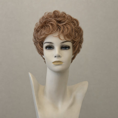 Kurze blonde Damenperücke Charme G30 mit Pony