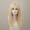 Pastelblonde Rooted Perücke, Cher Futura Stil, glatt, lang