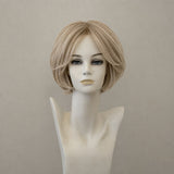 Natürliches Blond/Grau – Chloe Mono HI SSF Kurzhaar-Perücke