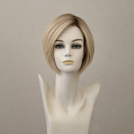 Perücke Cindy HH Lace 2/27/9H+8: zweifarbige blonde Wellen, mittellang