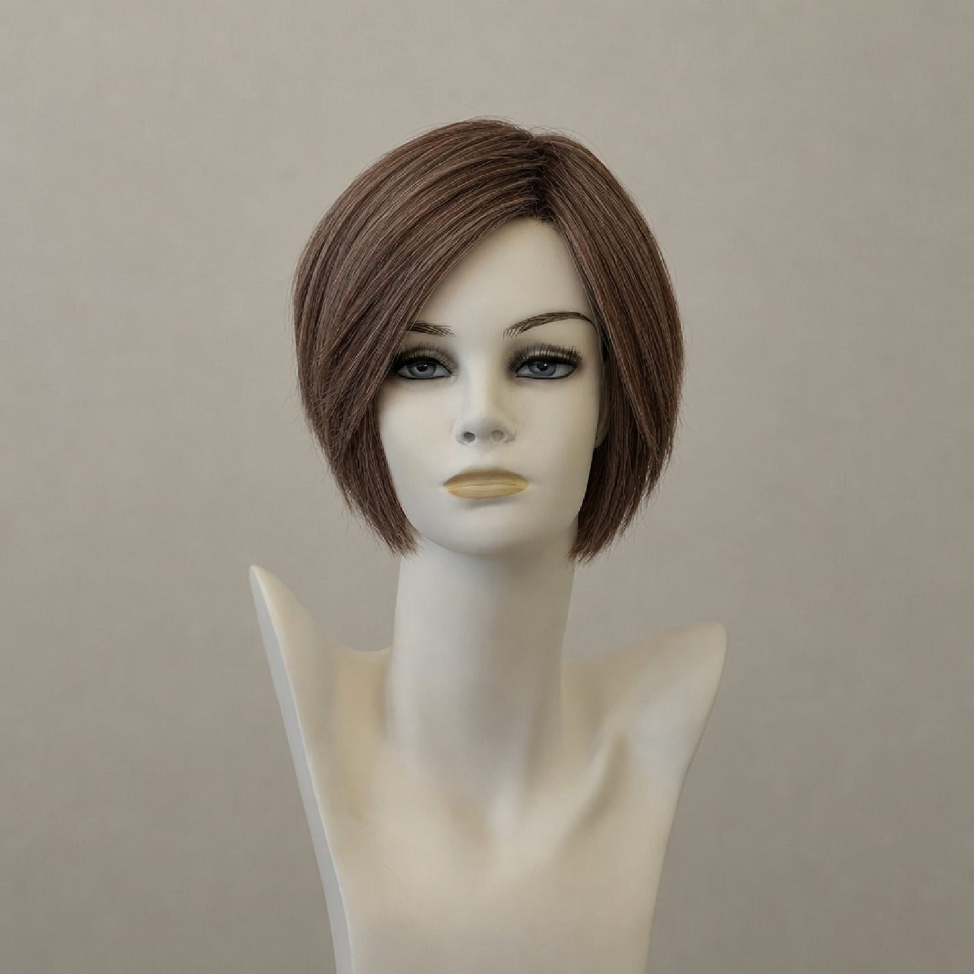 Cindy HH Lace Perücke, schulterlang, schokobraun mit Highlights