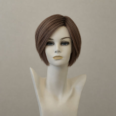 Cindy HH Lace Perücke, schulterlang, schokobraun mit Highlights