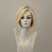 Perücke Cindy: Mittelblond, brünette Ansätze, Mittellang, Lace Front