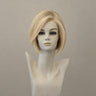 Perücke Cindy: Mittelblond, brünette Ansätze, Mittellang, Lace Front
