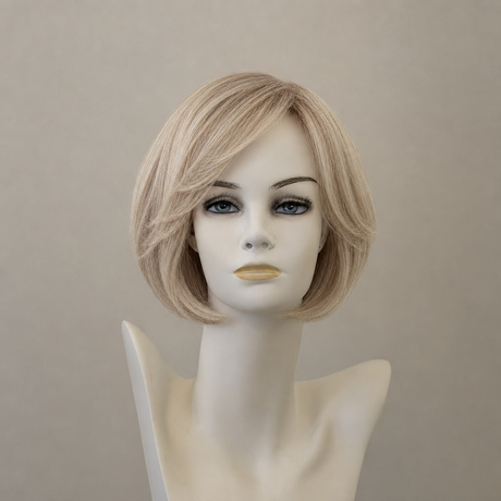 Perücke Cloud: Midi-Länge, Sandy Blond Mix mit Auburn-Tönen