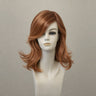 Kurze Perücke, dunkelbraun mit Highlights, wie Como Mono Lace Short