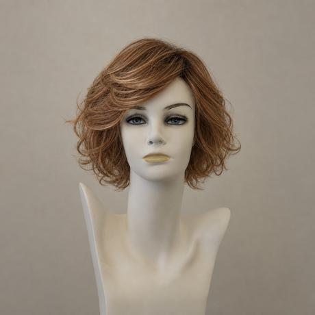 Cosmo Brigitte Mono Lace Perücke, mittellang, honigblond mit Highlights
