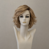 Perücke Cosmo Brigitte lang blond gesträhnt Kunsthaar Mono Lace