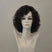 Kurze schwarze Lockenperücke "Curly Hair 2