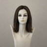 Lange Perücke Long Hair 1 in dunklem Mocca mit natürlichen Wellen