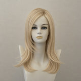 Blonde Langhaarperücke im Schwedenblond-Look