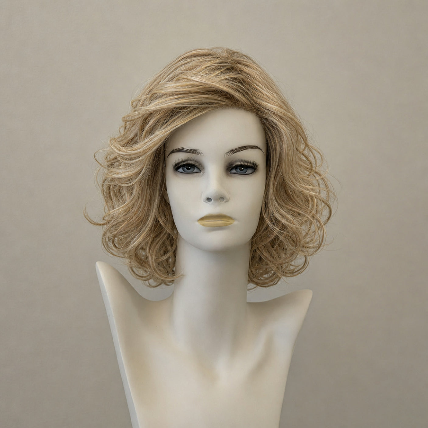 Page Hair 1 Danish Blond mit Wurzelansatz, schulterlang, glatt