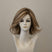 Mocca rooted Page Hair Perücke kurz, gesträhnt