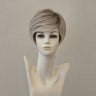 Blonde schulterlange Page-Perücke mit geradem Haar