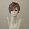 Braune Perücke Page Hair 2, schulterlang, mit Wurzelansatz