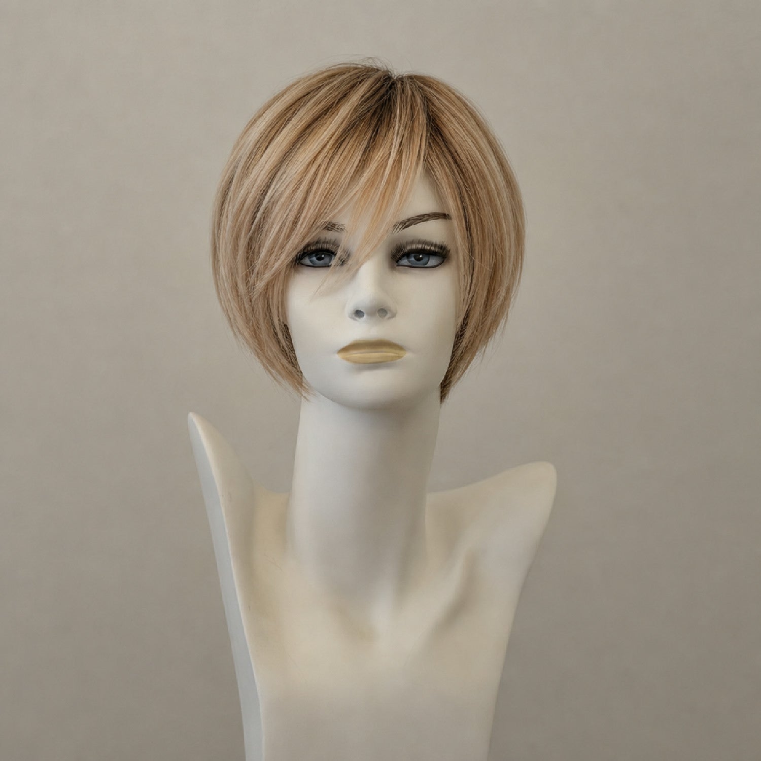 Perücke Page Hair 2 lightbernstein rooted, glatte Kurzhaarfrisur