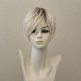 Page Hair 2 Perücke, schulterlang, mit Wurzeln, Metallic Blonde