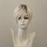 Page Hair 2 Perücke, schulterlang, mit Wurzeln, Metallic Blonde
