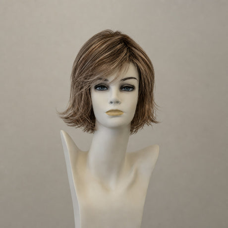 Kurze braune Perücke Page Hair 3 in Schokobraun-Mix