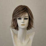 Perücke Page Hair 3 dunkelbraun mix gesträhnt schulterlang