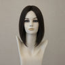 Espresso Page Hair 3 Perücke mit geradem Schnitt und mittellangem Haar