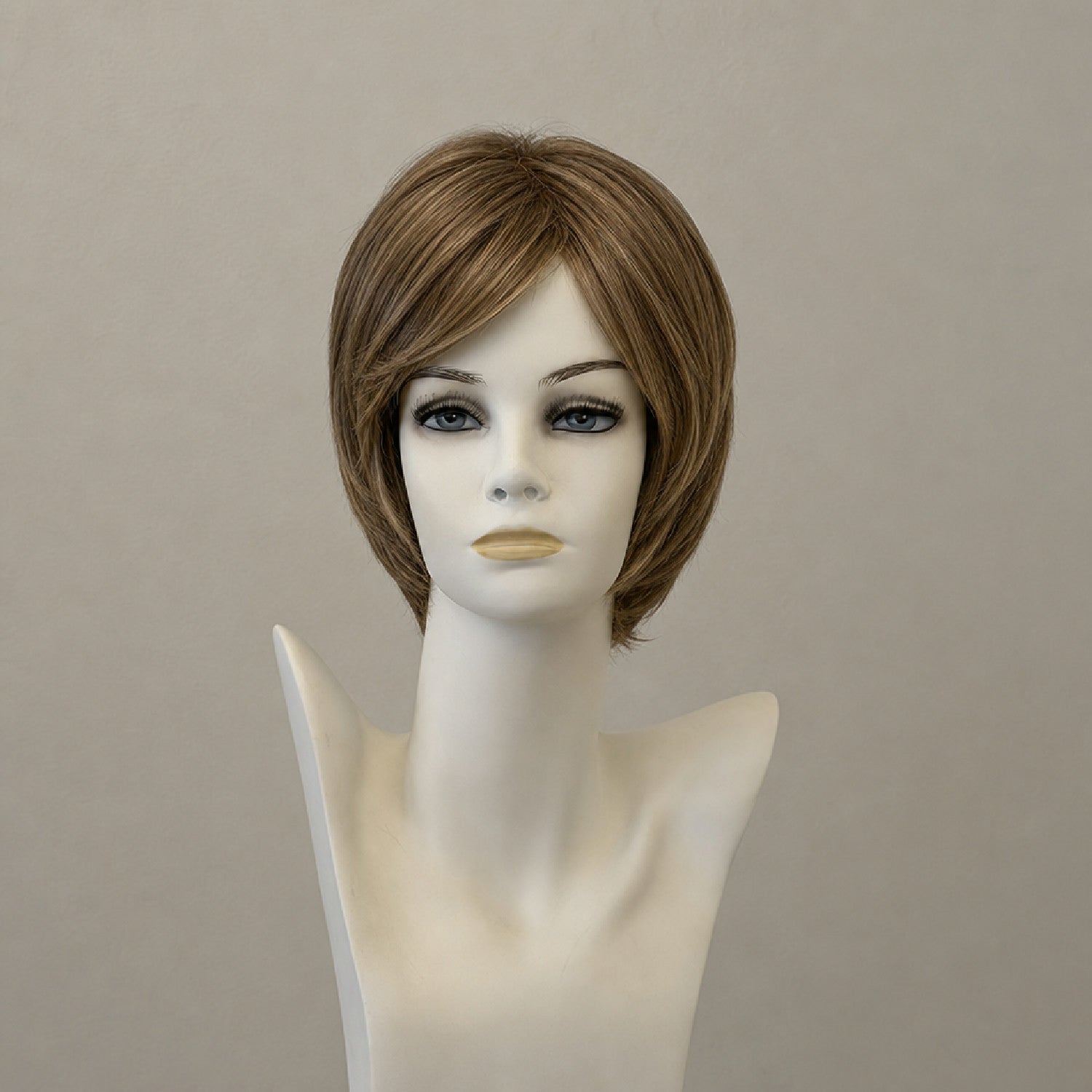 Page Hair 3, mittellanges schulterlanges Haar in aschblond