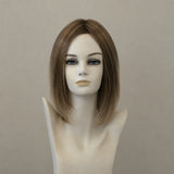 Page Hair 3 Mocca-Brown Perücke, schulterlang, Braun