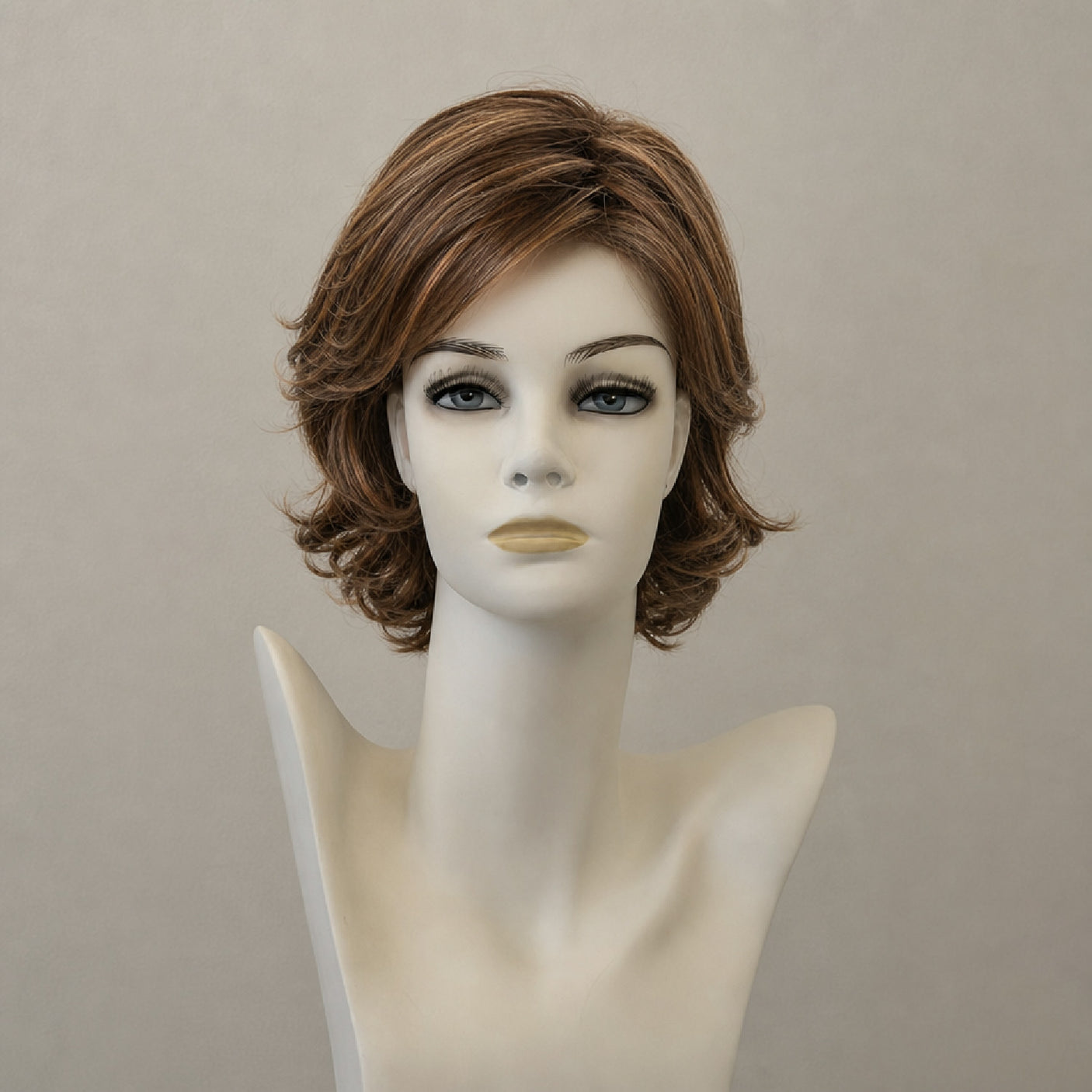 Perücke Page Hair 3 Terracotta-Gold: modische Kurzhaarfrisur