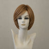Terracotta-Mix-Root Page Hair 3 Perücke, mittellang, seitlicher Scheitel