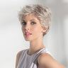 Posh Perücke: Mittellang, Pearl Mix, wellig