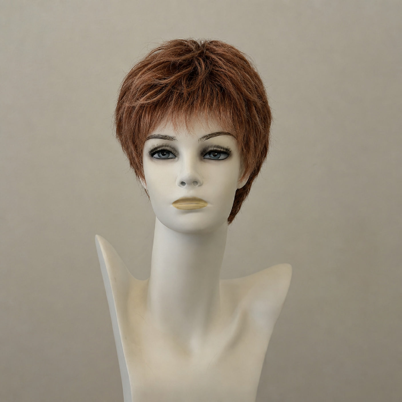 Kurze Auburn Mix Perücke