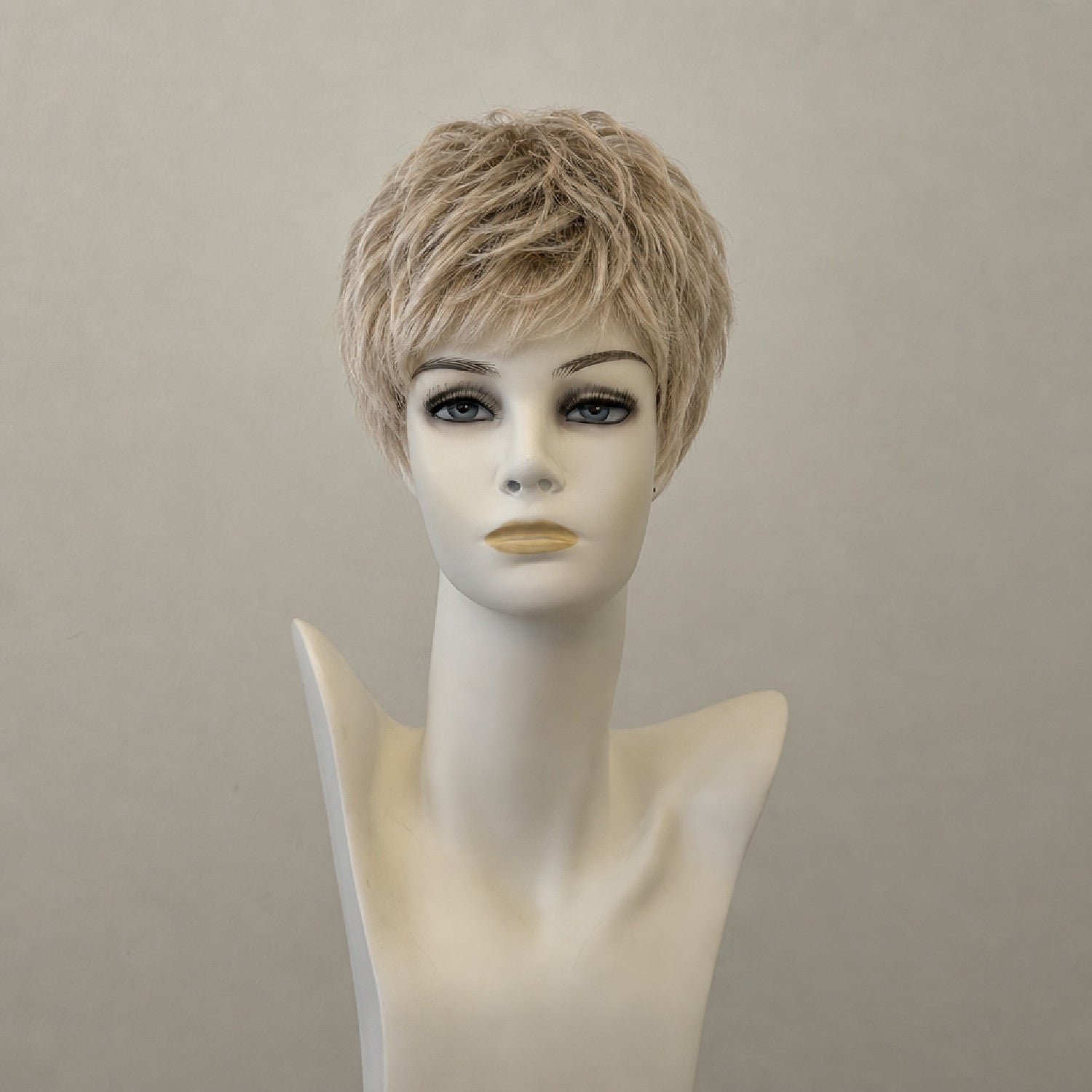 Kurze Perücke, champagne mix, elegant und natürlich