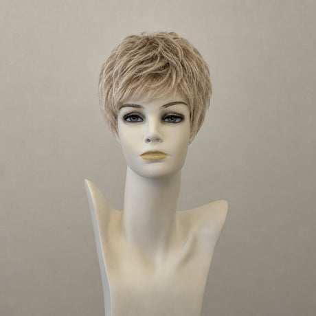 Kurze Perücke, champagne mix, elegant und natürlich